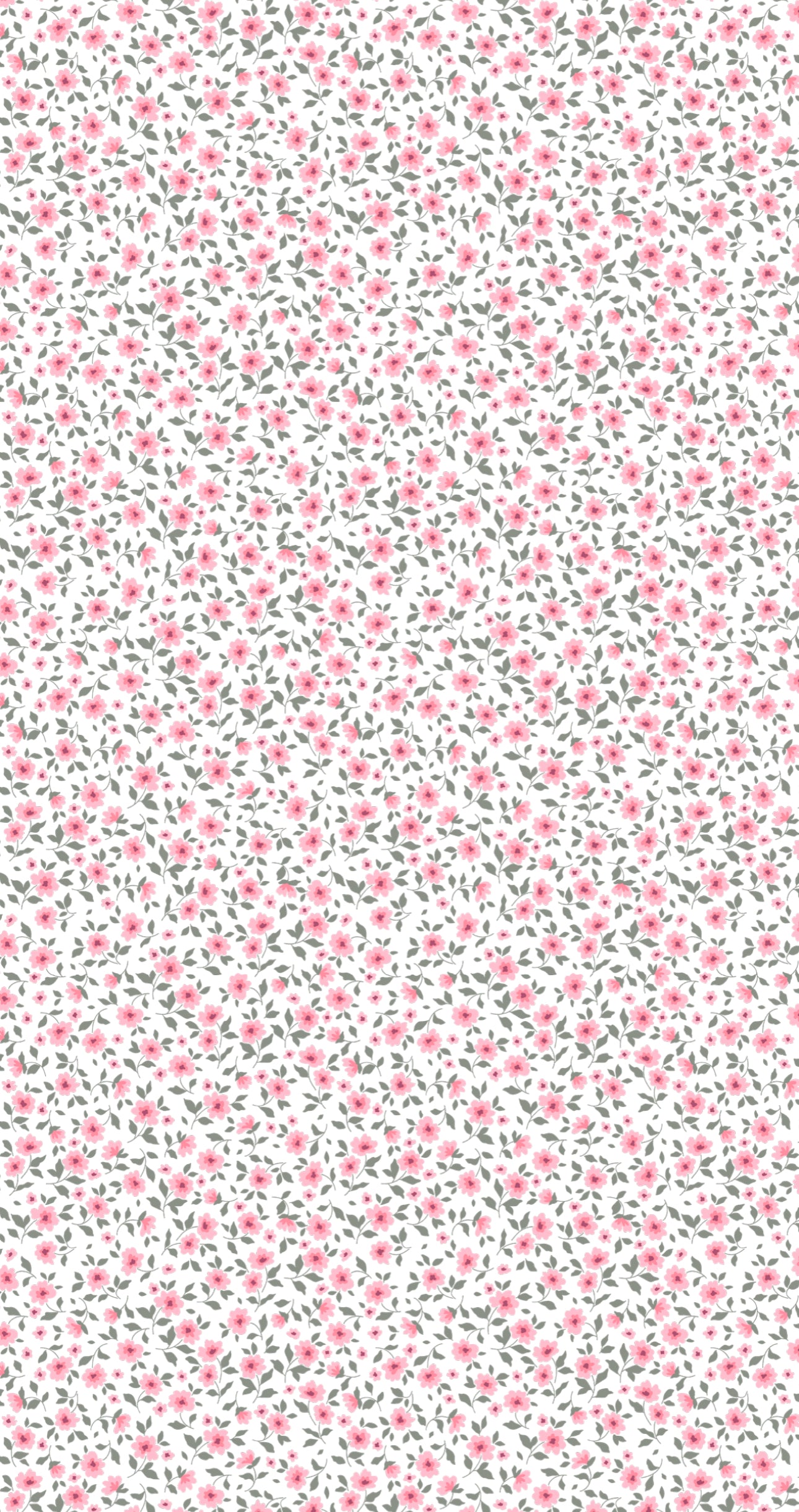 Mini Pink Blooms - Printed Guest Towel
