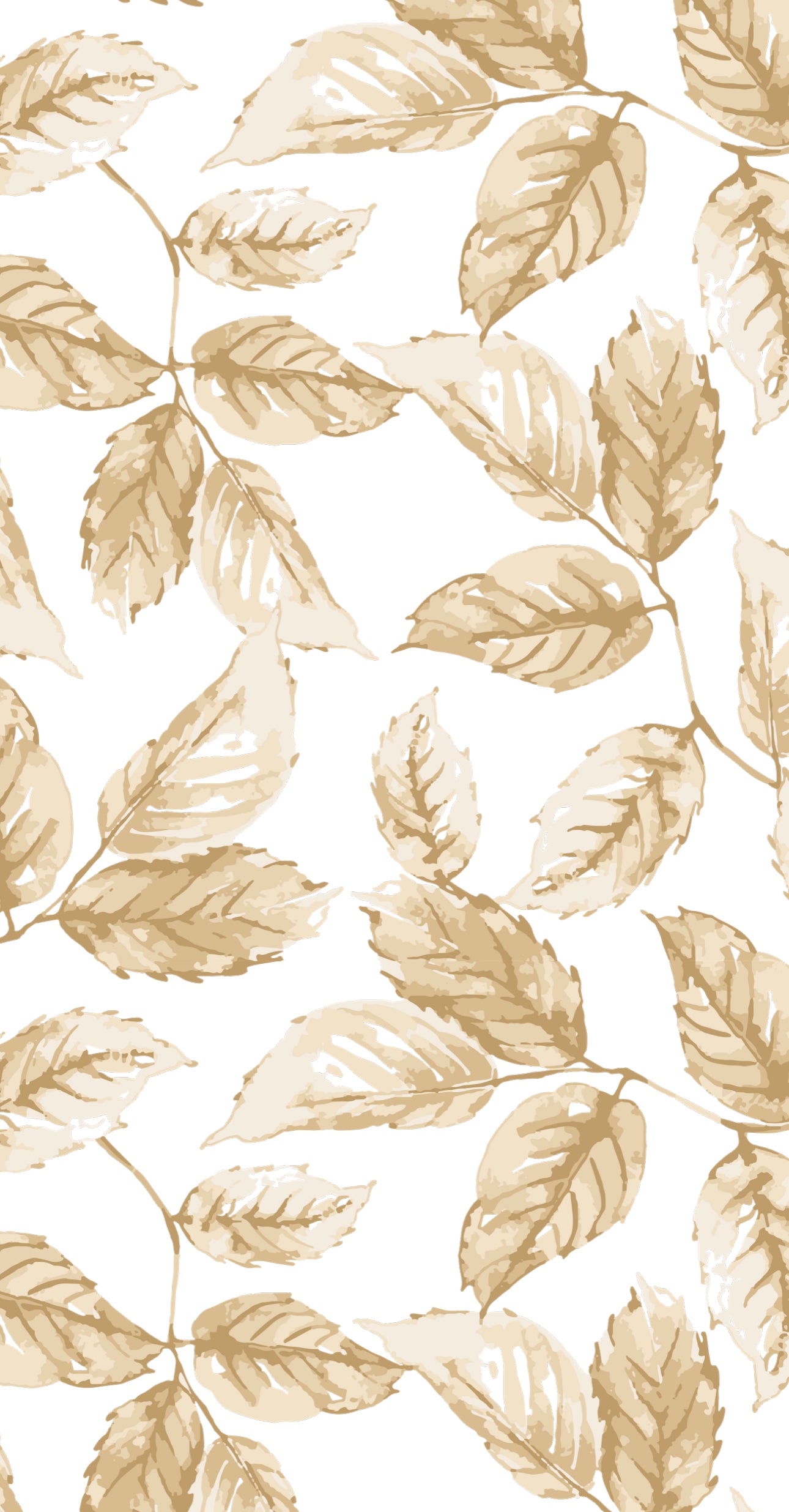 Gilded Leaves - Printed Guest Towel