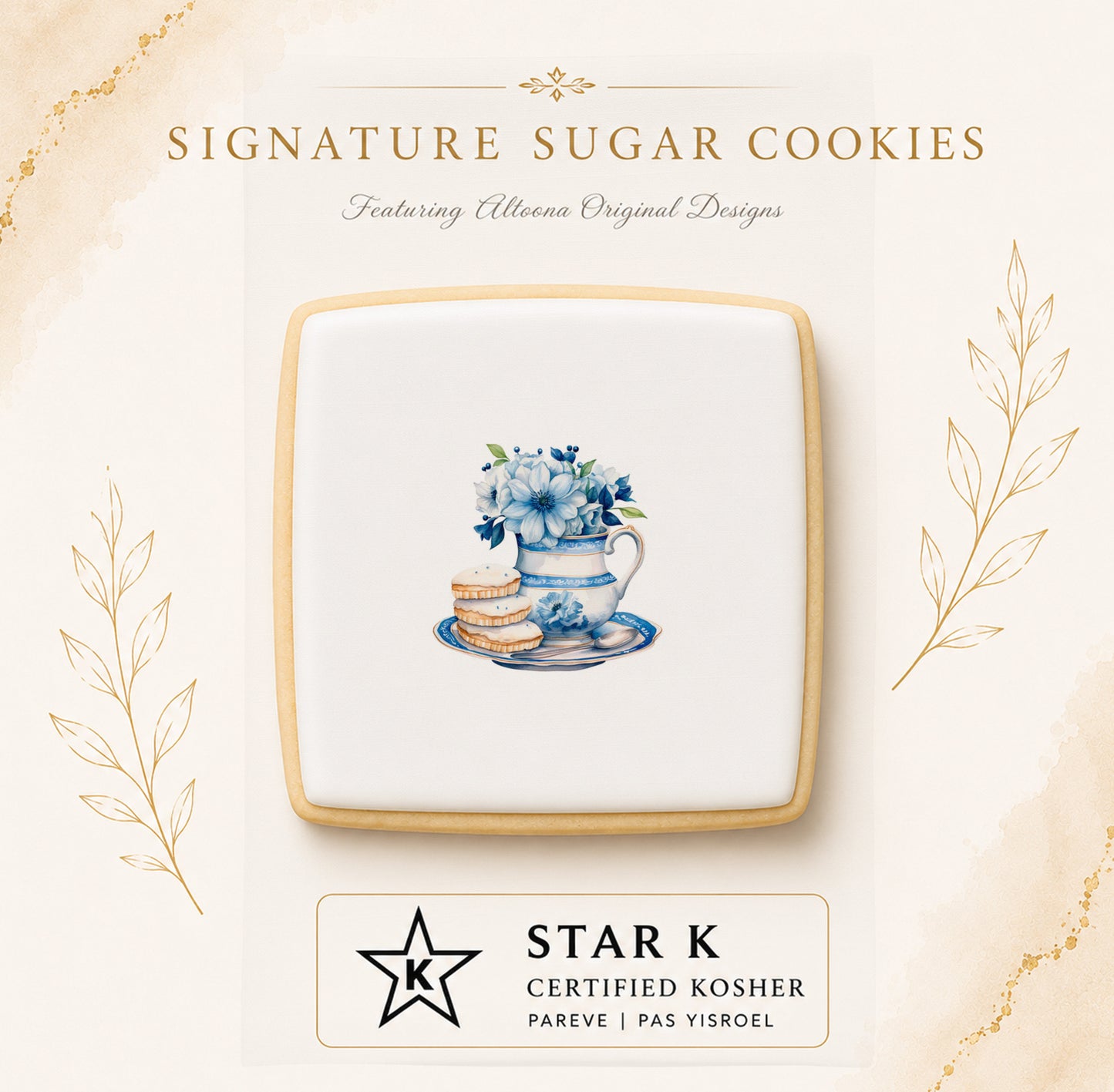 High Tea Cookies | 12 Pack | Free Shipping