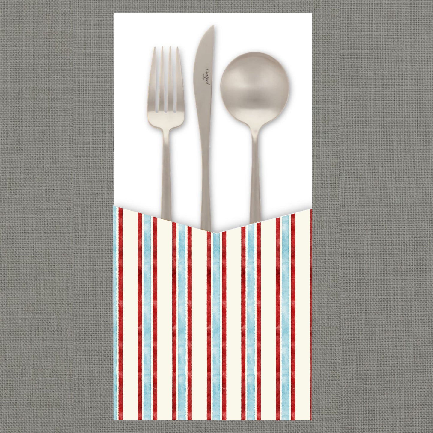 Richmond Stripe Cutlery Pouch