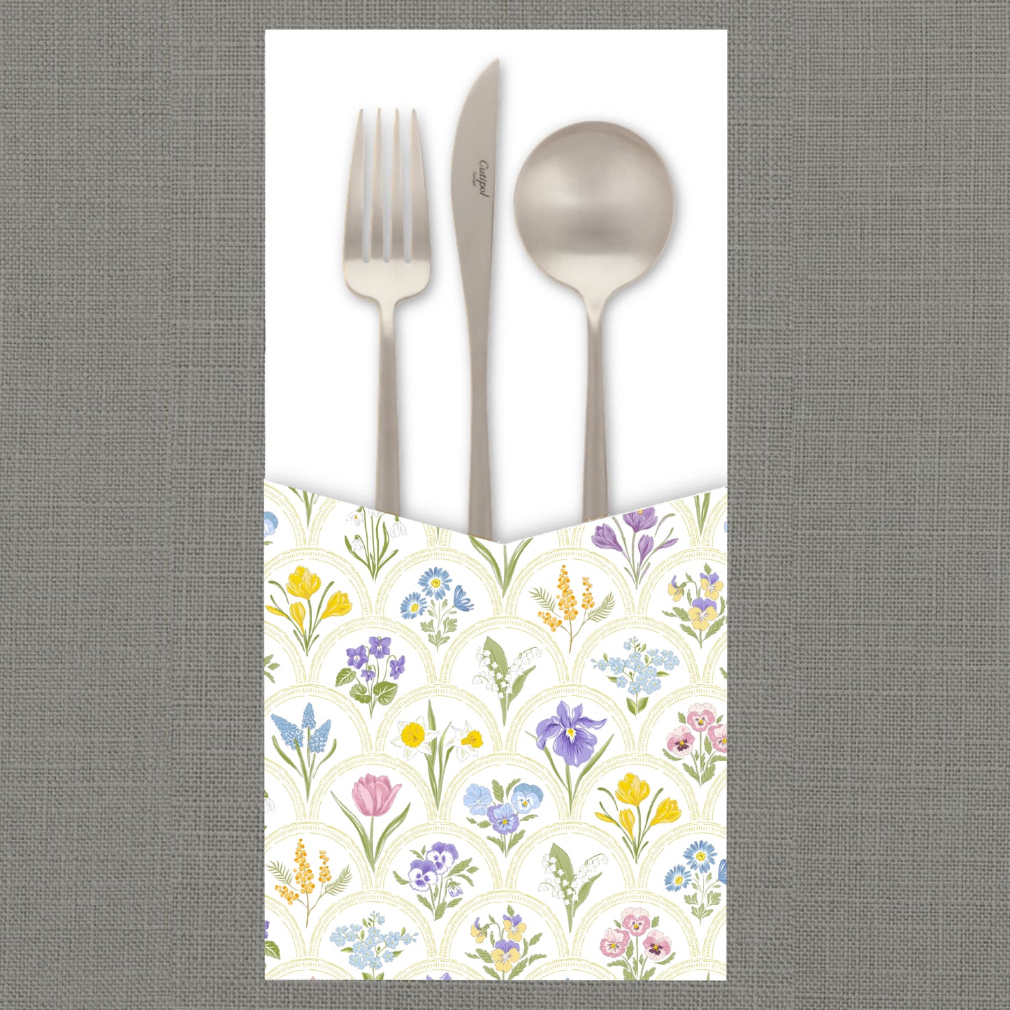 Floral Study Cutlery Pouch