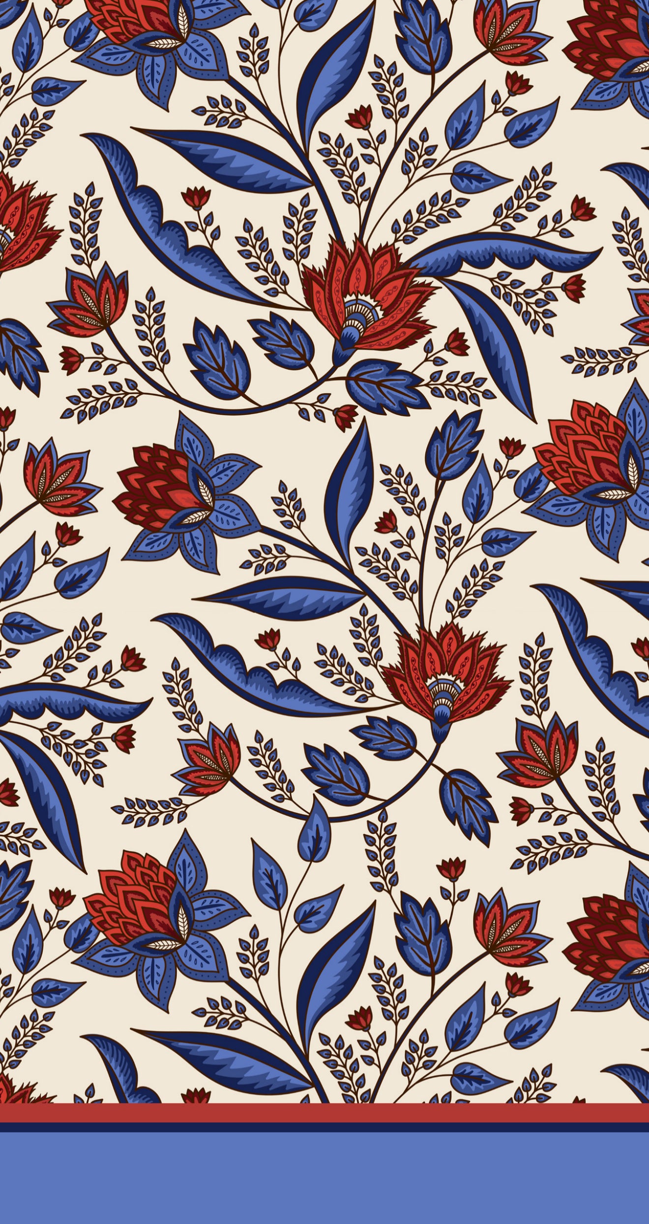 Lotus Paisley - Printed Guest Towel