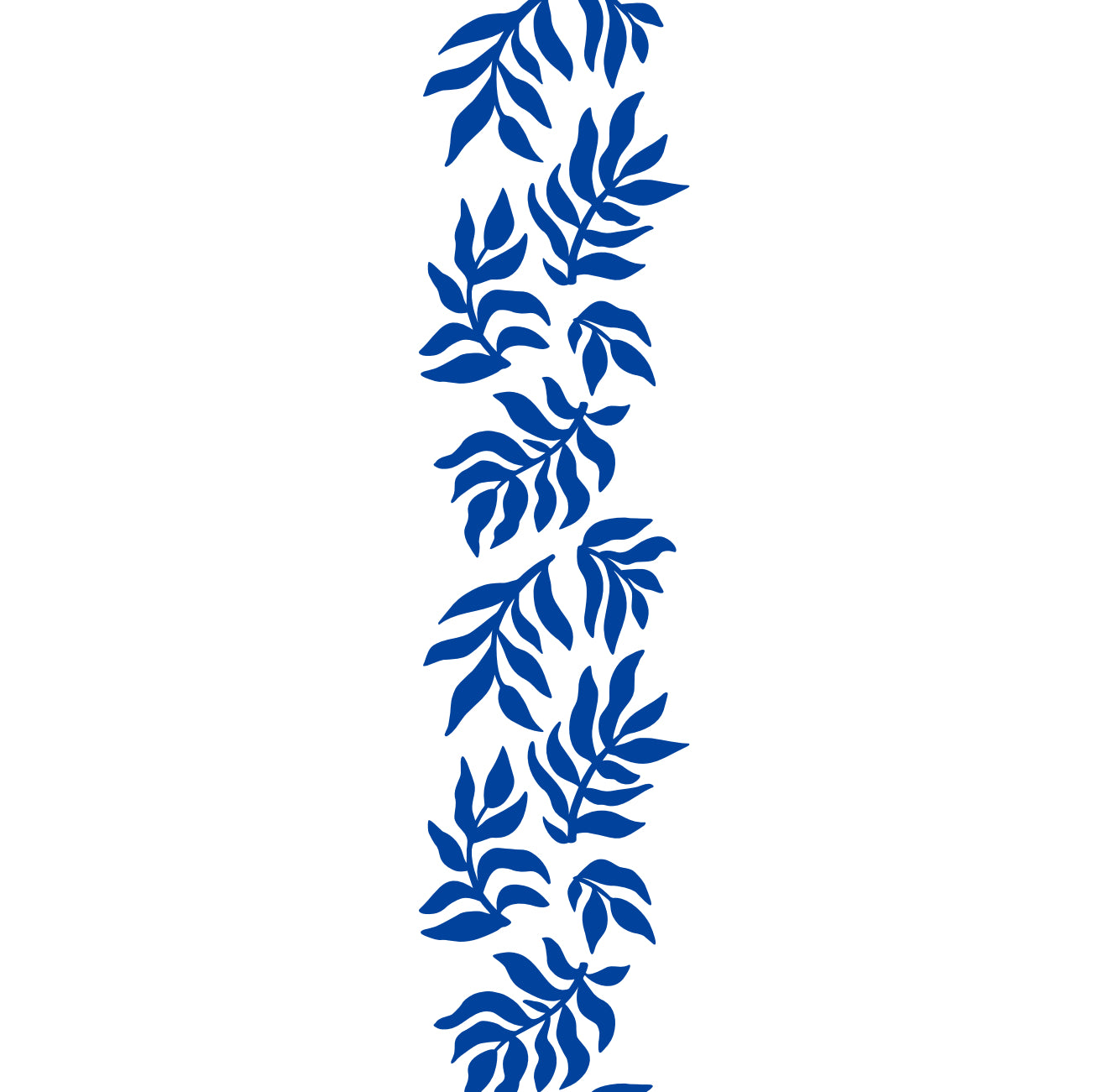 Contemporary Leaves Cocktail Napkin