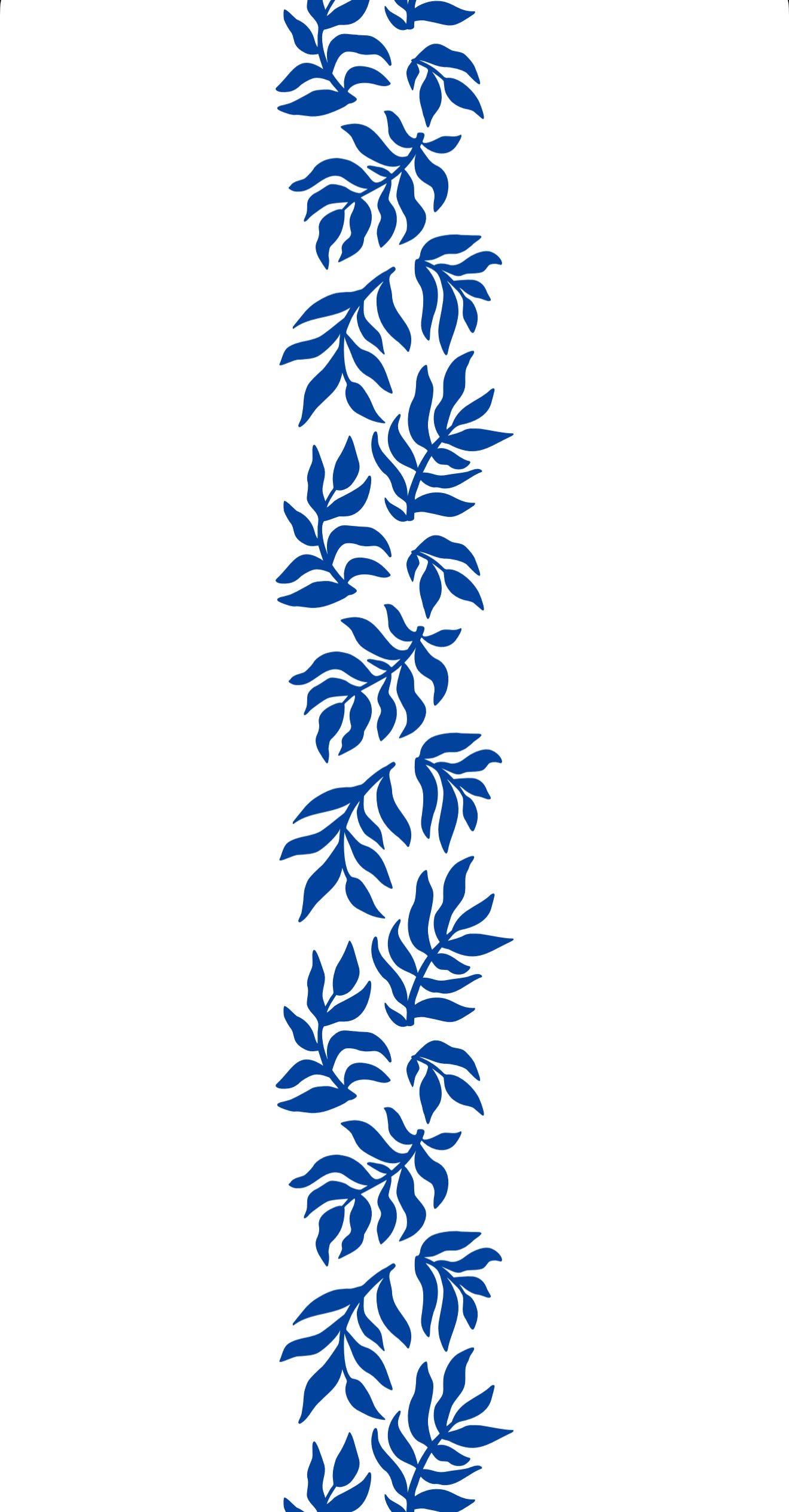 Contemporary Leaves - Printed Guest Towel