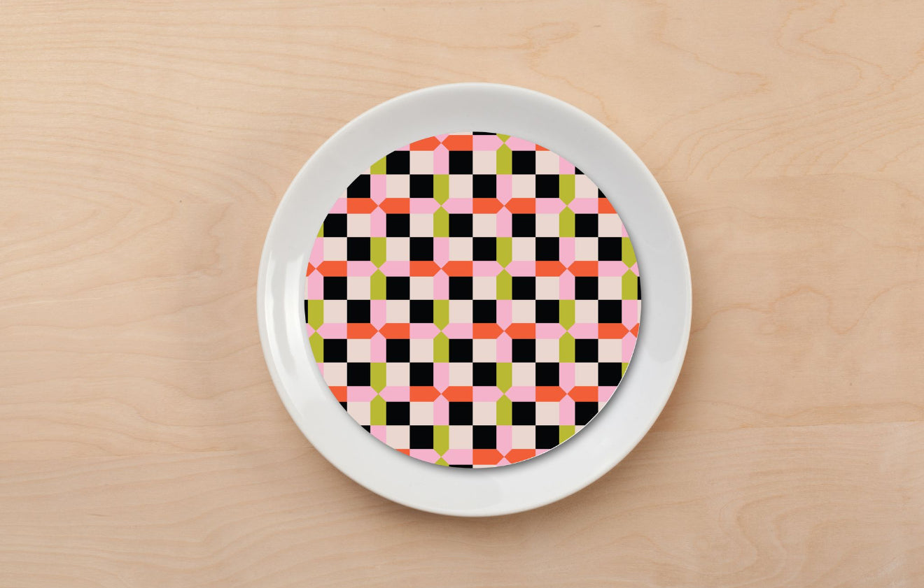 Retro Check Plate Accent