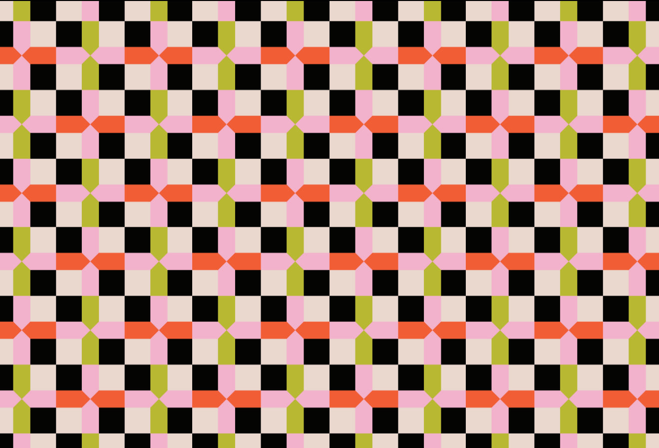 Retro Check - Placemat