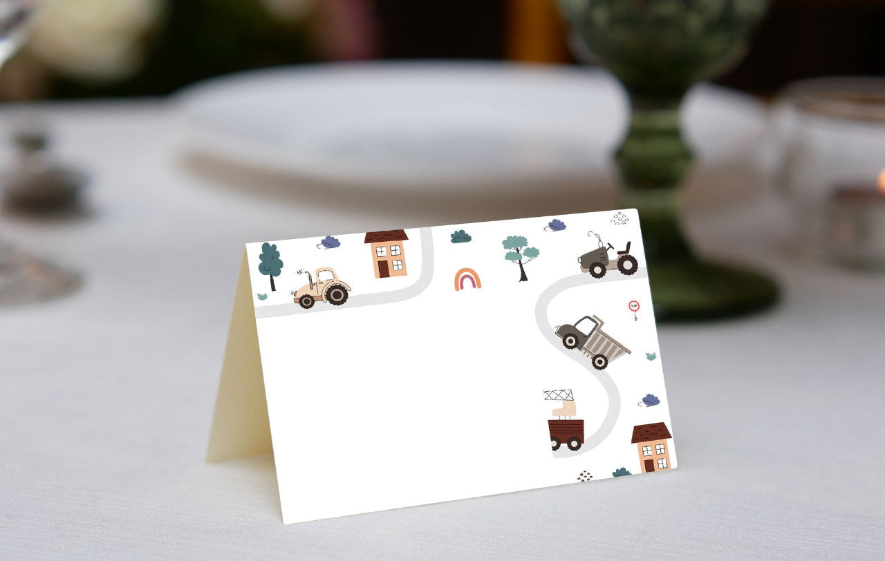 Adventure Place Cards