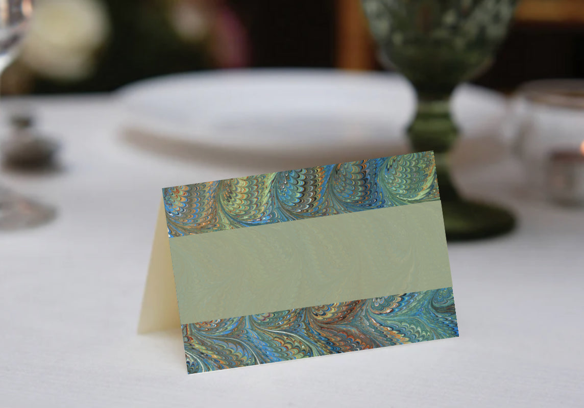 Marble Wallpaper - Water Place Cards