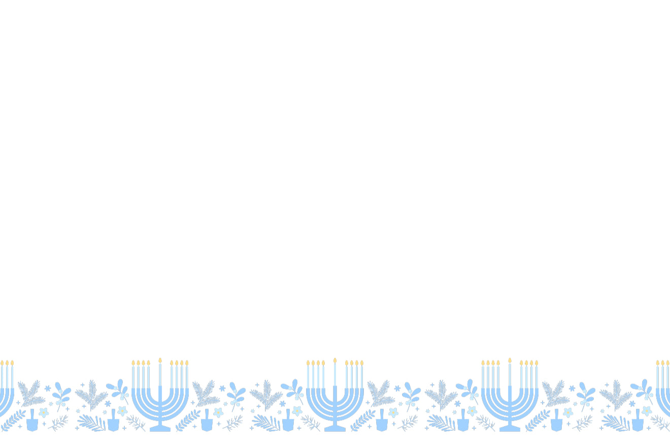 Soft Menorah - Placemat