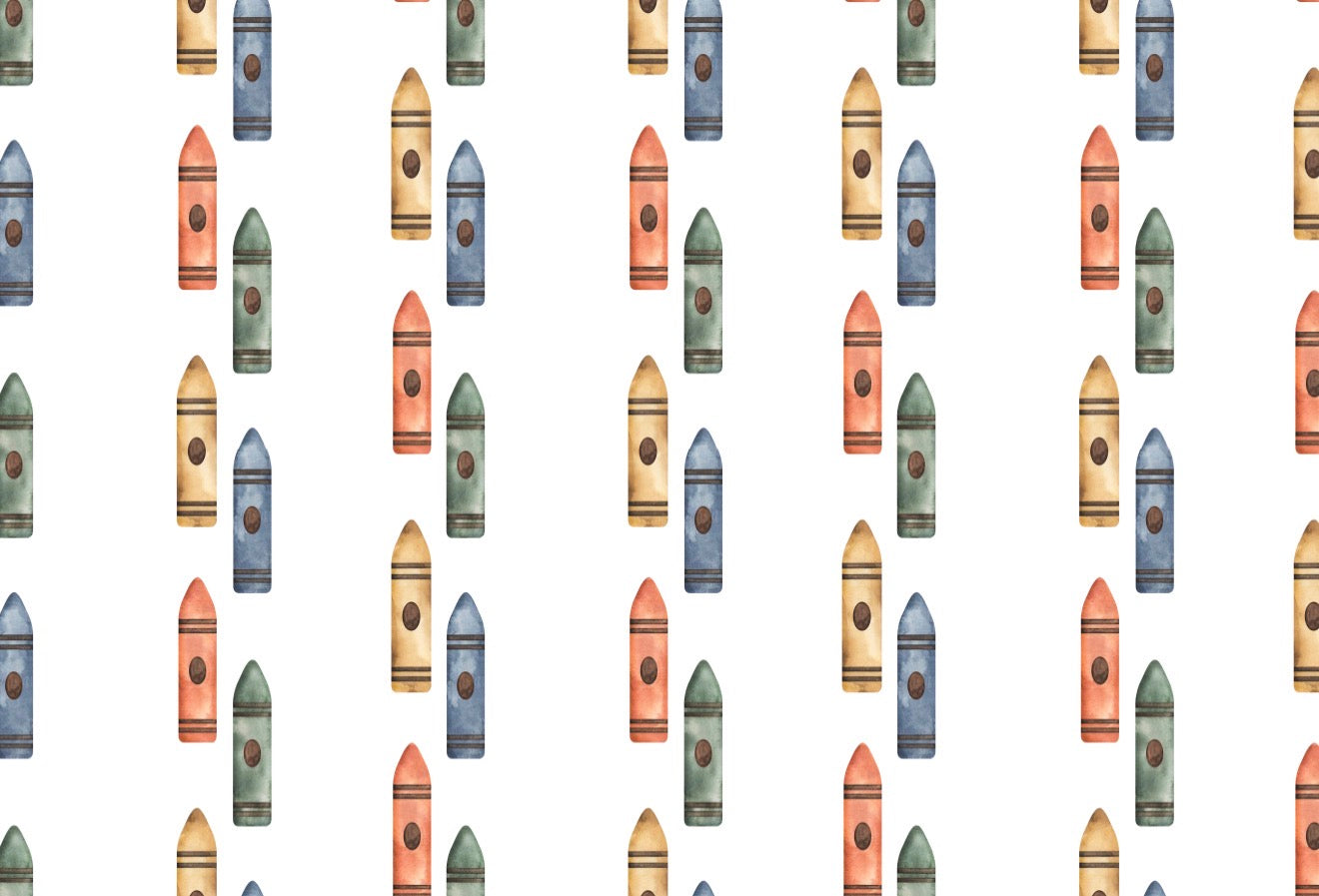 Muted crayon - Placemat