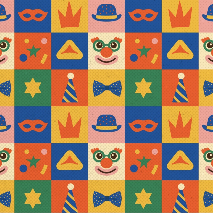 Clown Around - Charger - (SQUARE)