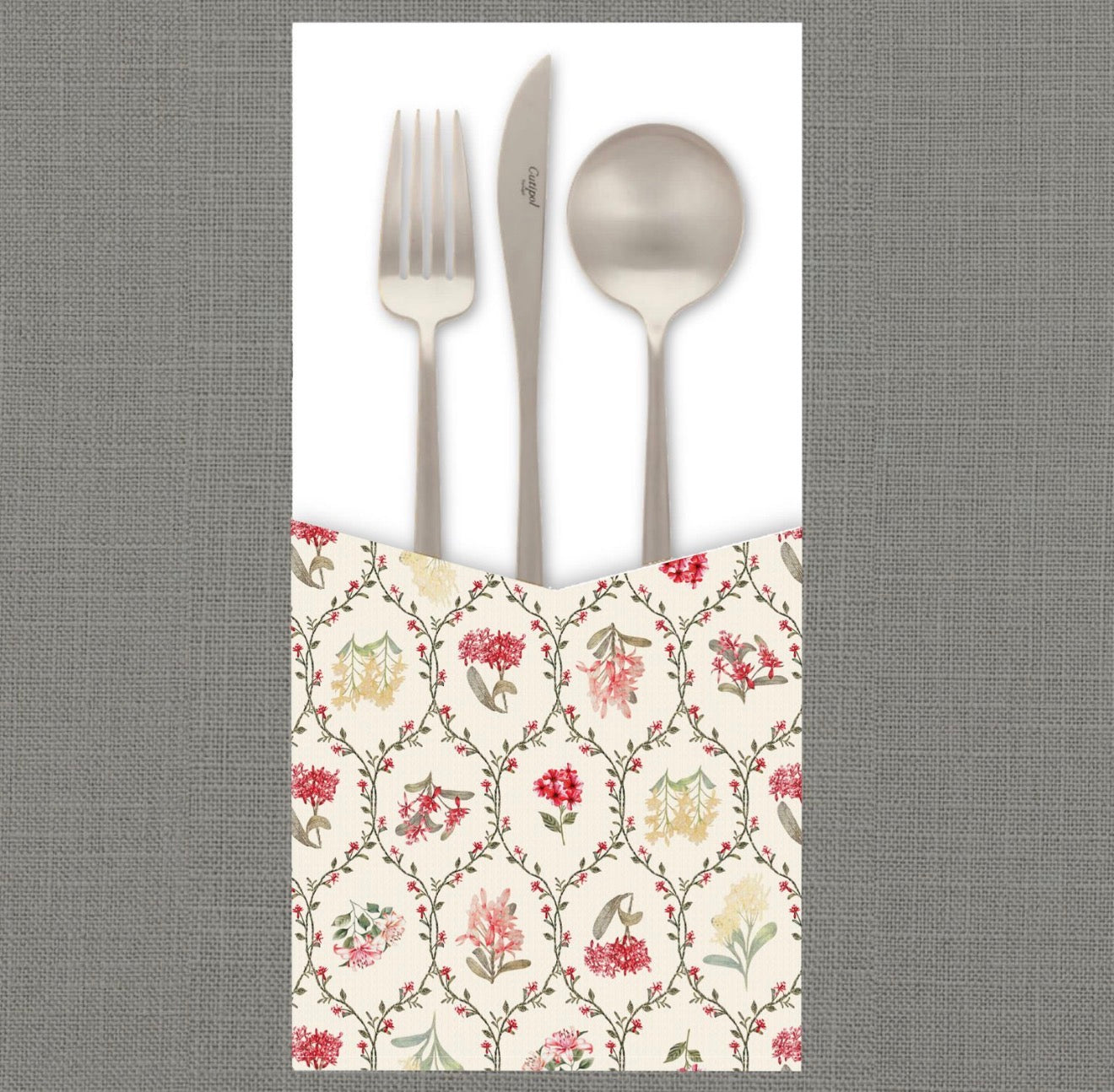Heritage Vines Cutlery Pouch