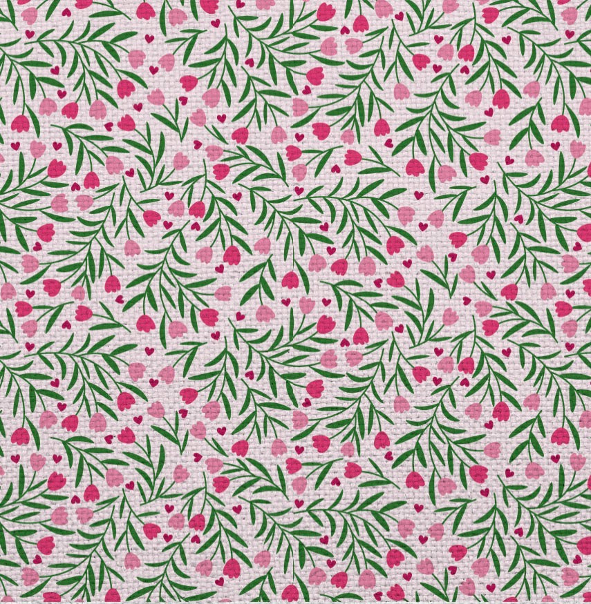 Tulip Hearts Cocktail Napkin