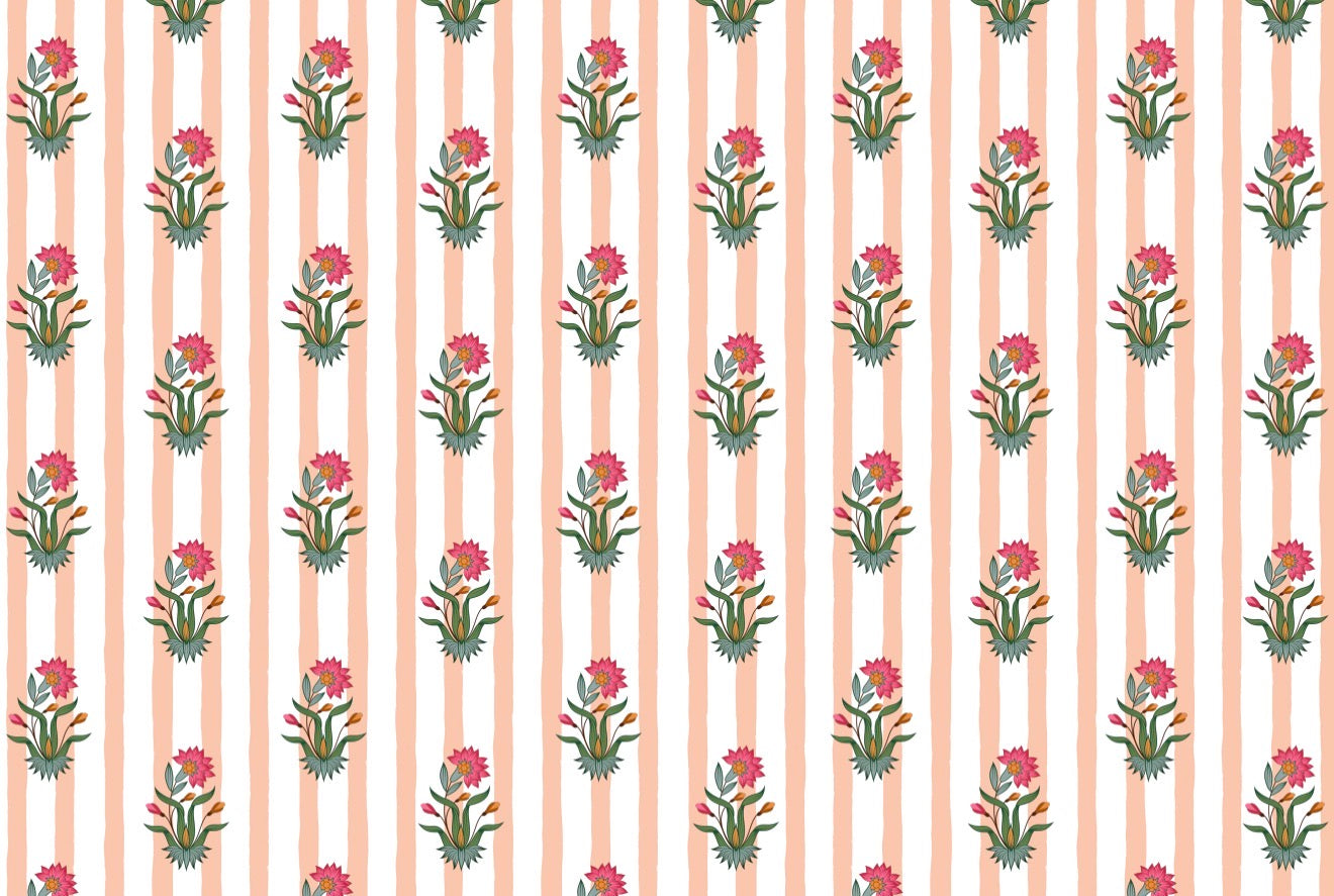 Floral Stamp - Placemat