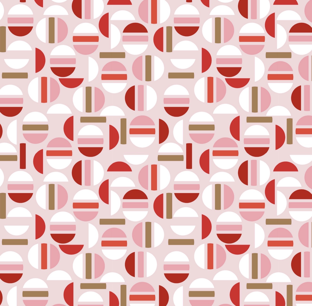 Strawberry Macarons Cocktail Napkin