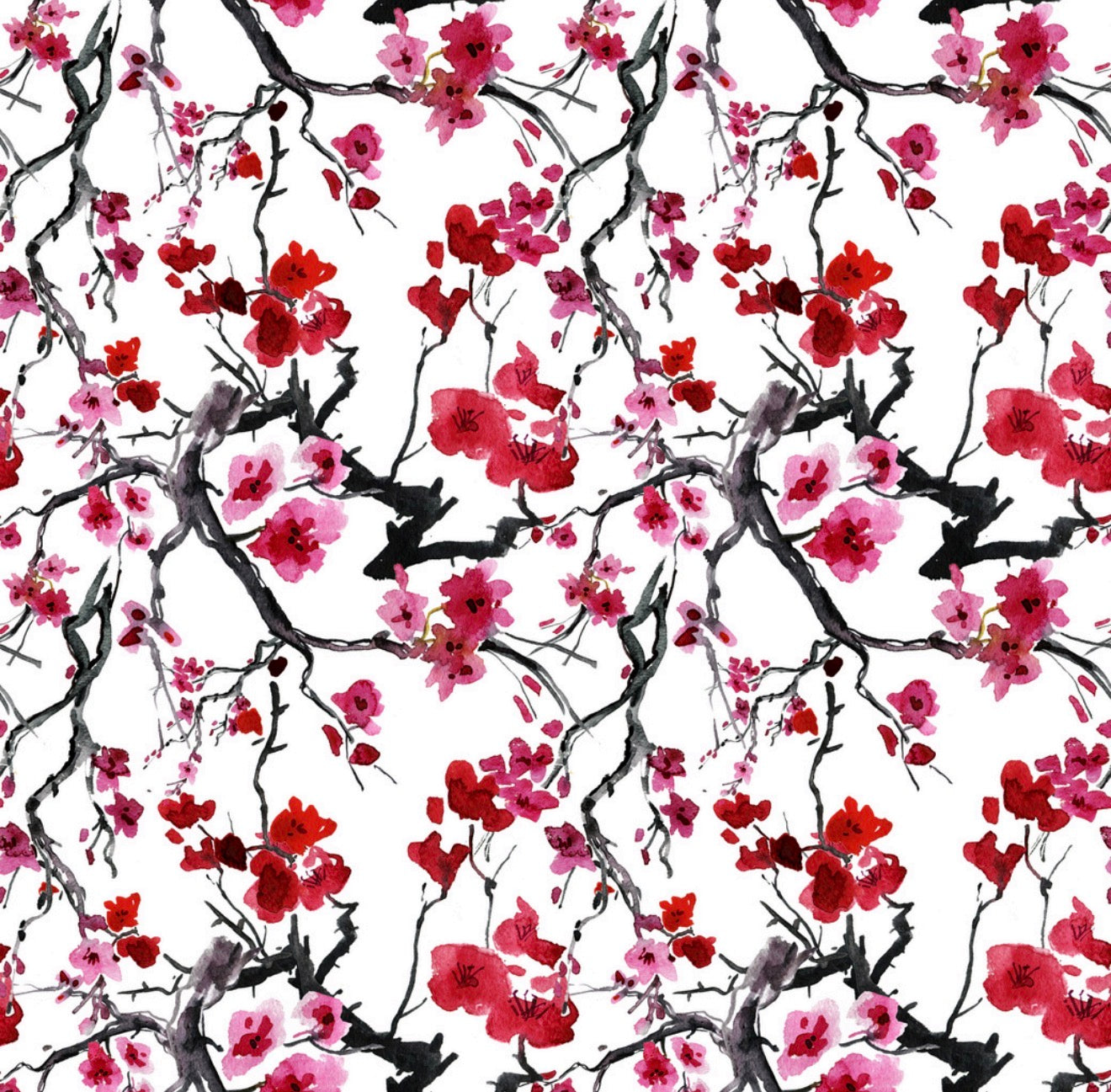 Cherry Tree Cocktail Napkin