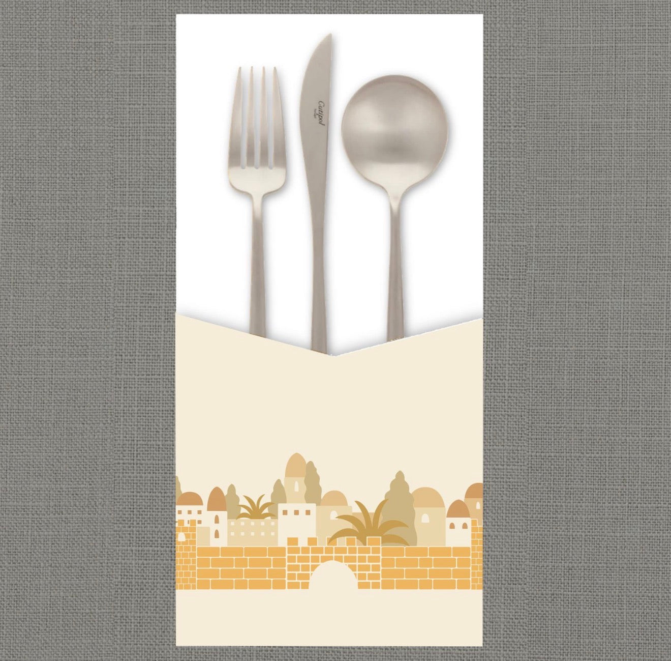 Jerusalem Light Cutlery Pouch