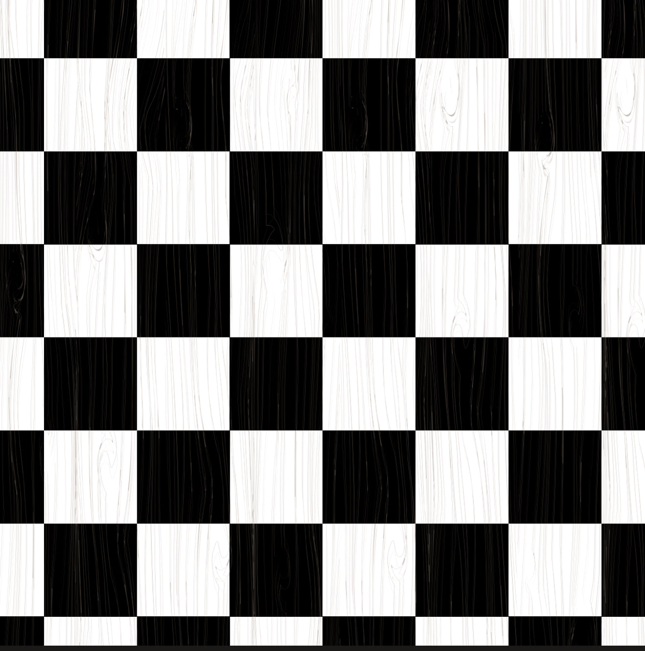 Black Checkered Cocktail Napkin