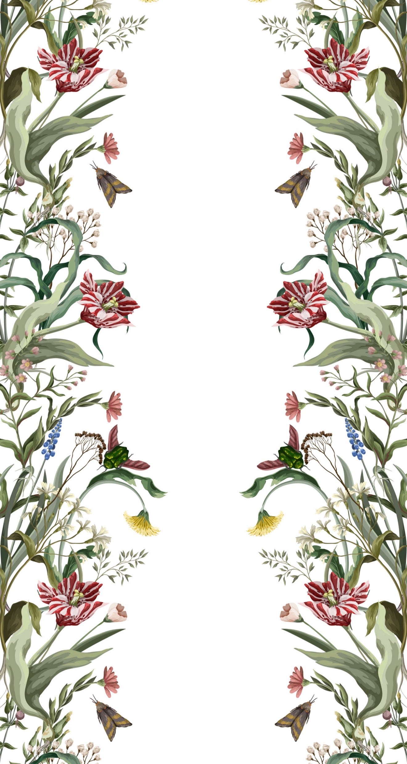 Creeping Garden - Printed Guest Towel