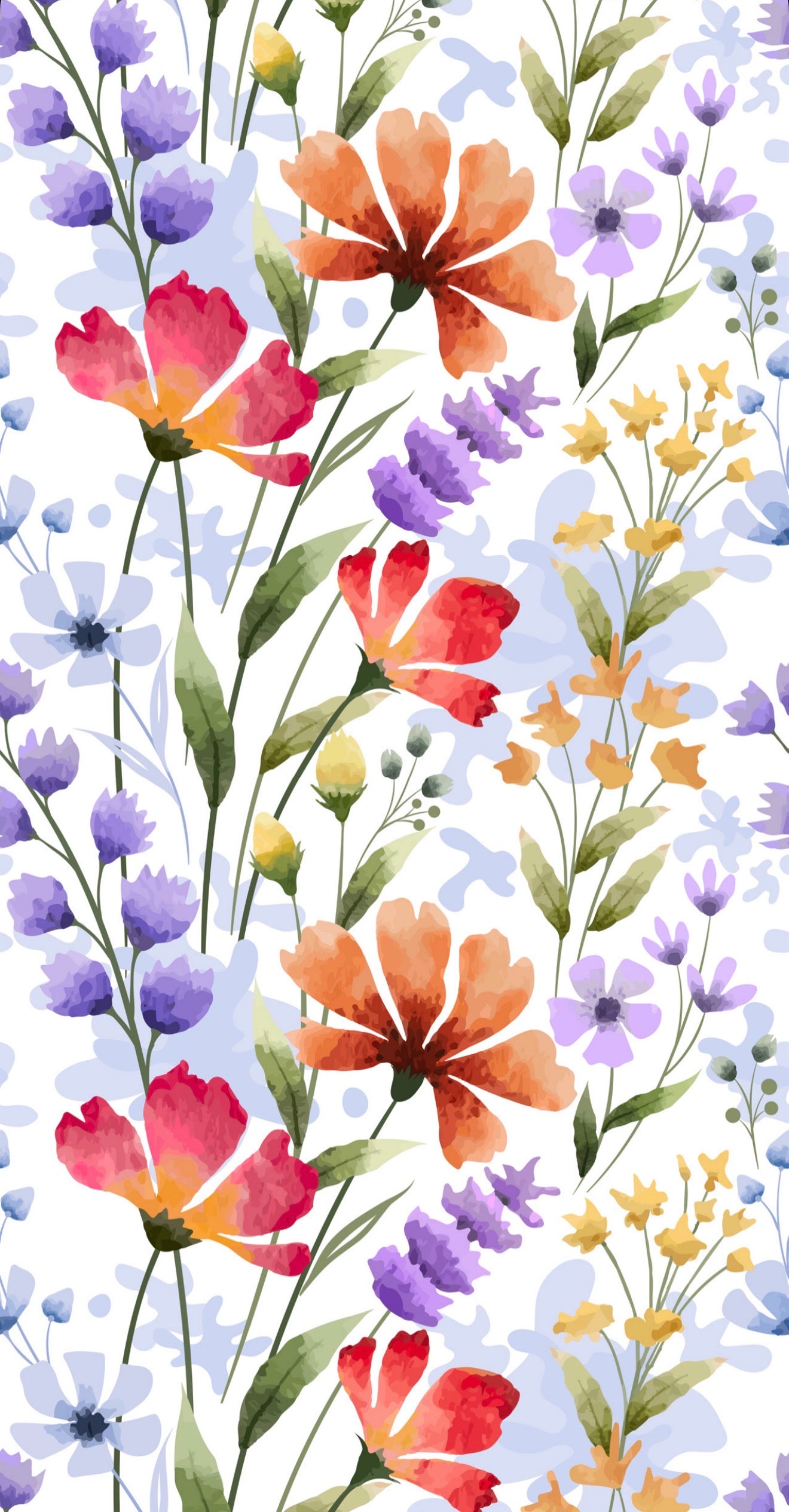 Vibrant Garden - Printed Guest Towel