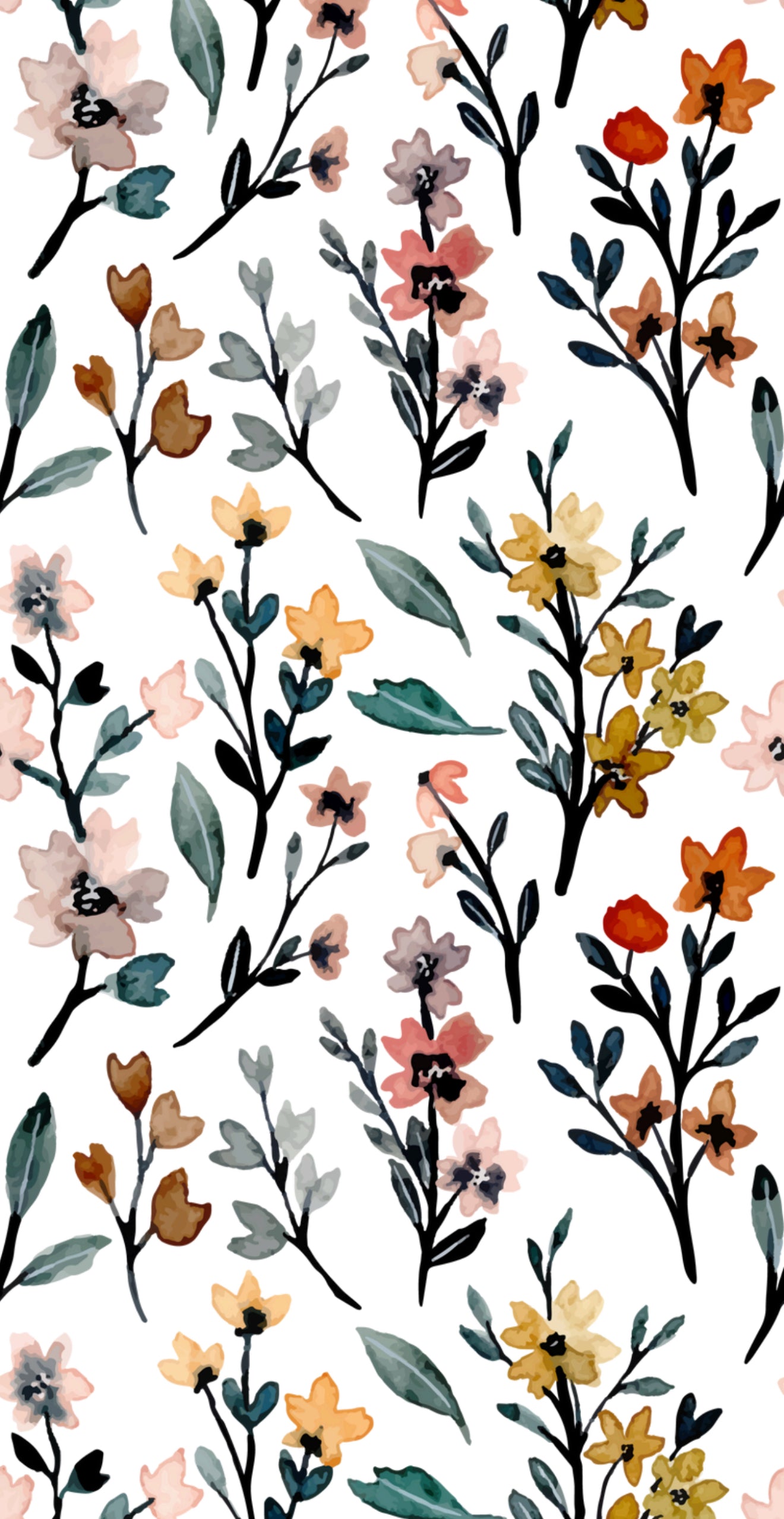 Multi Color Floral - Printed Guest Towel