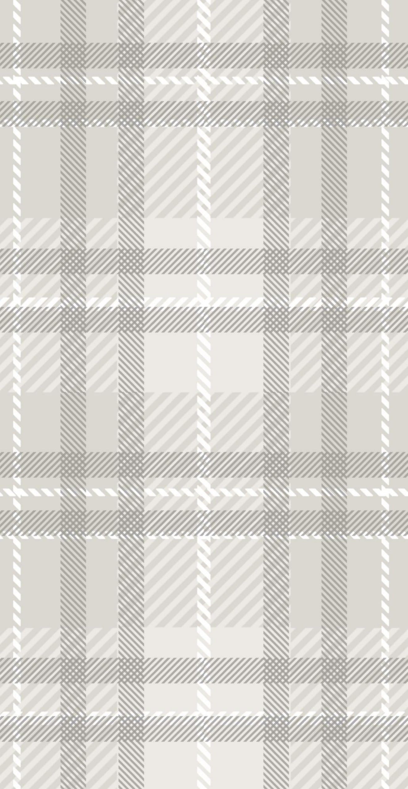 Beige Plaid - Printed Guest Towel
