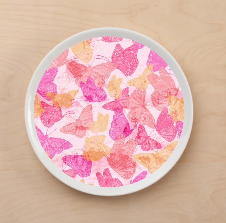 Vered Butterflies Plate Accent