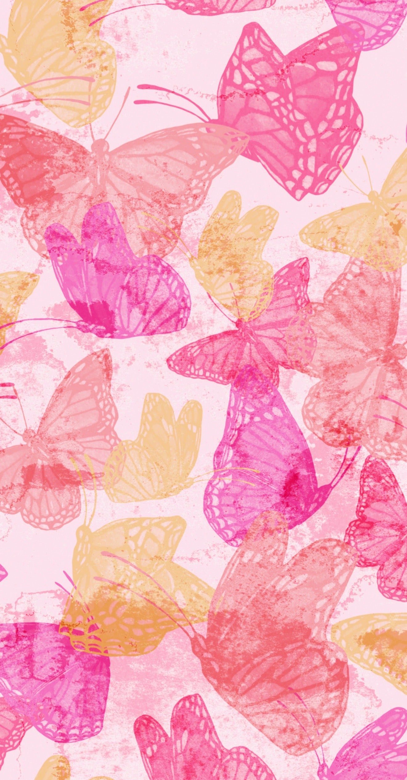 Vered Butterflies - Printed Guest Towel