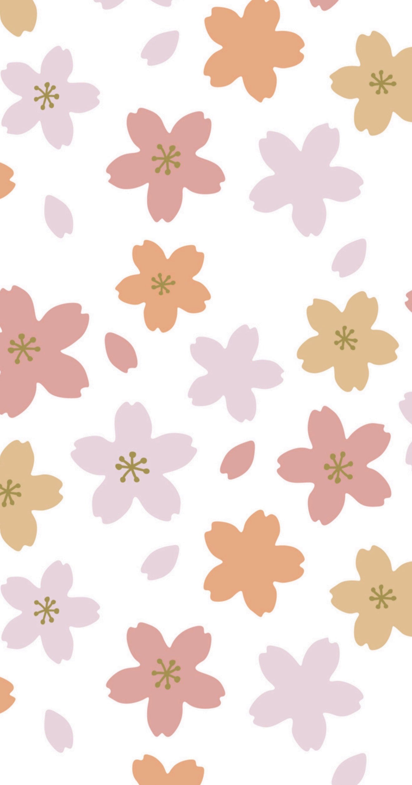 Orange Blossom - Printed Guest Towel