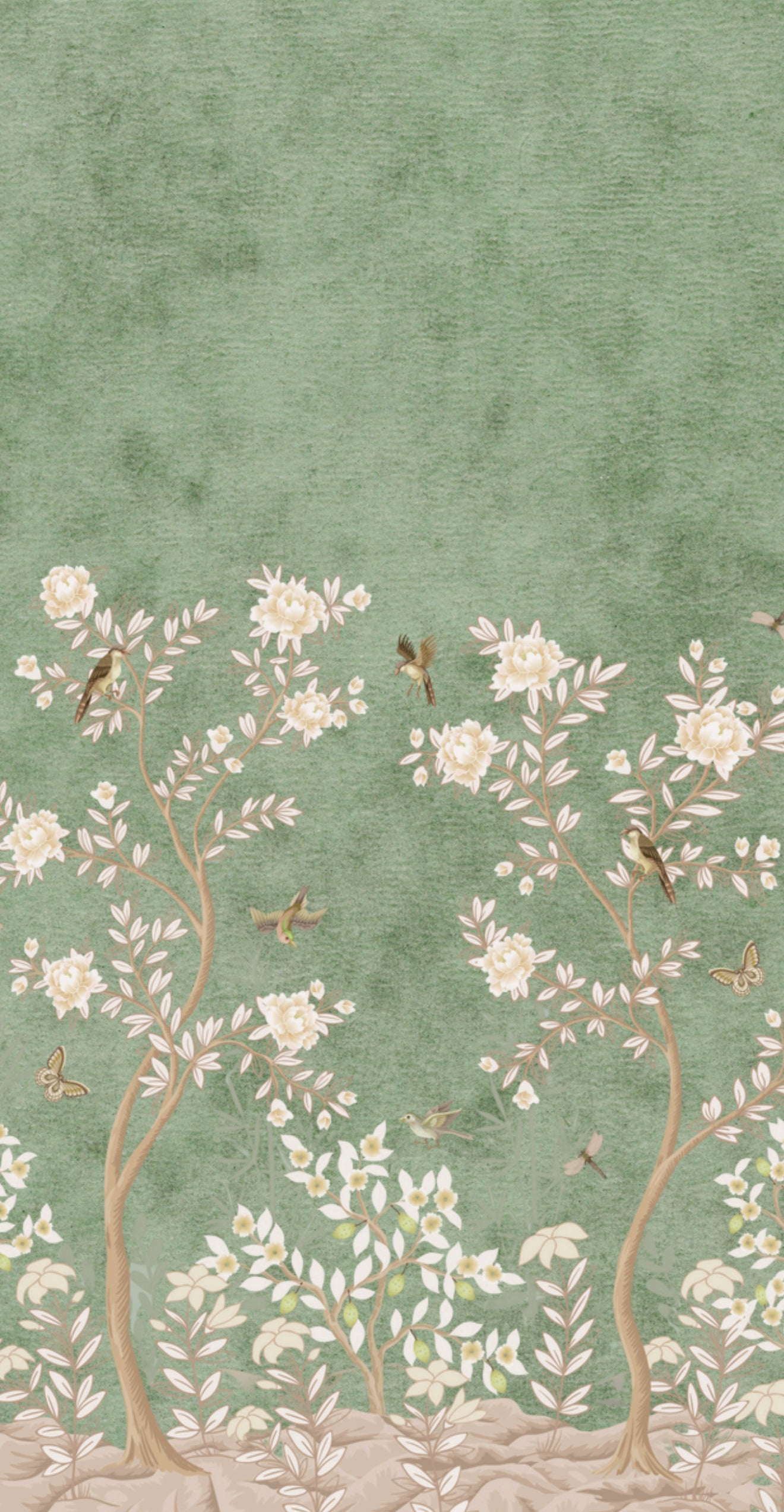 Sage Forest - Printed Guest Towel