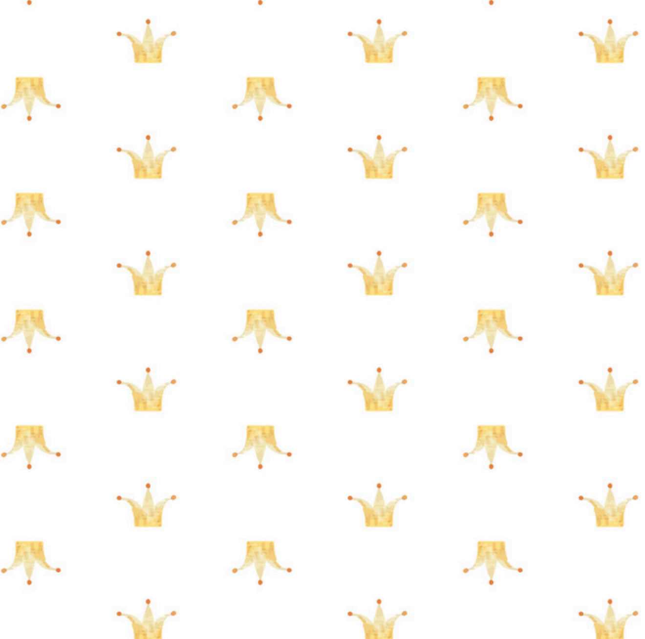 Golden Crown Cocktail Napkin