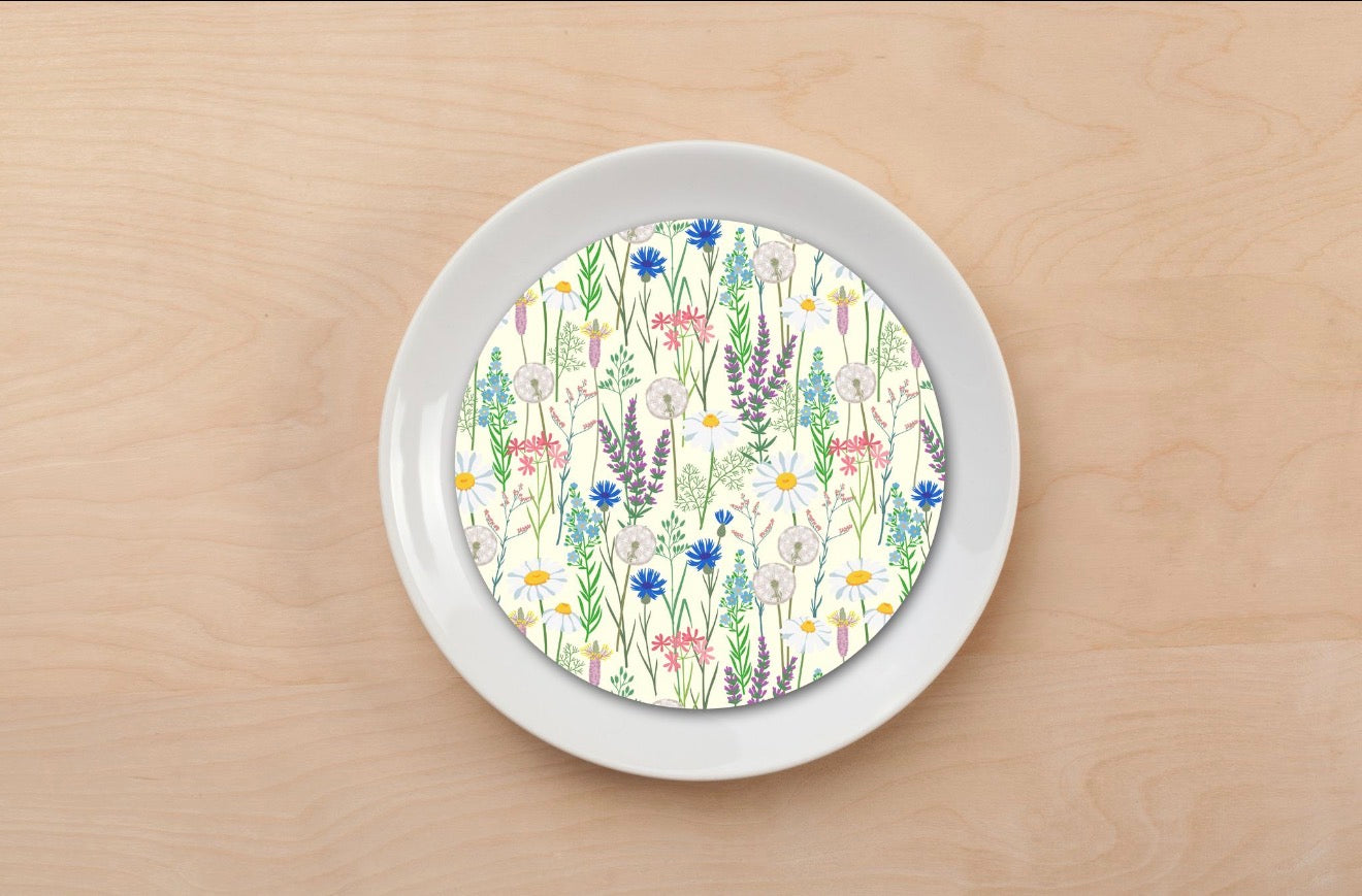 Magnificent Meadow Plate Accent
