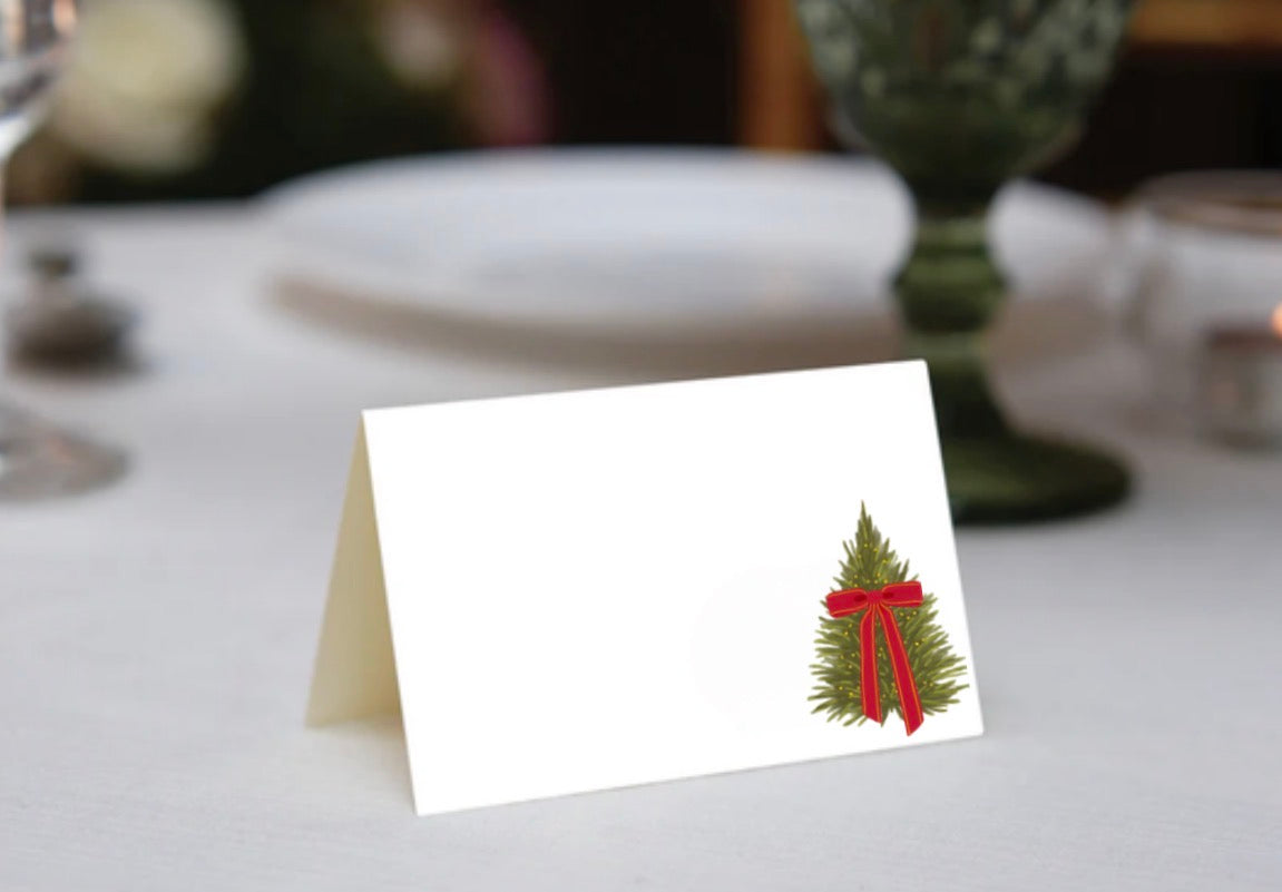 Festive Trees Place Cards