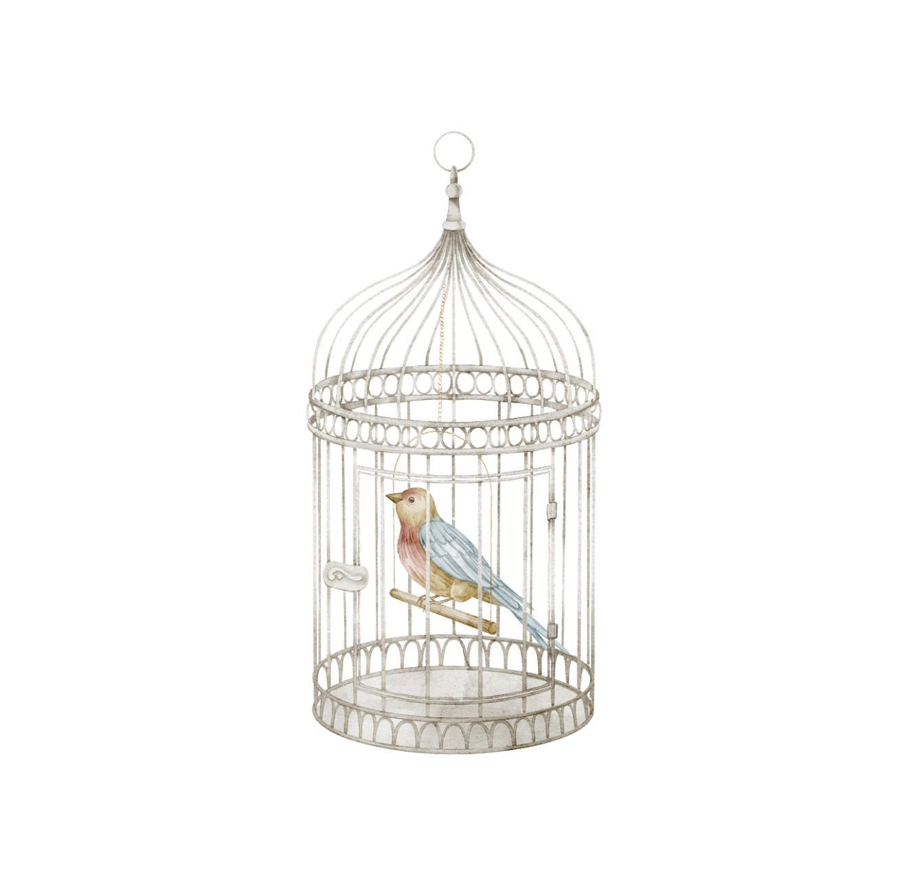 Song Bird Cocktail Napkin