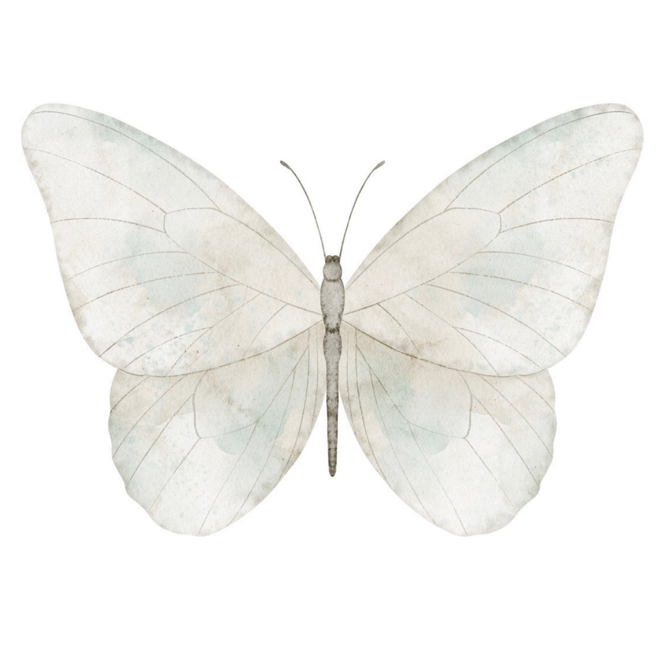 Soft Butterfly Cocktail Napkin