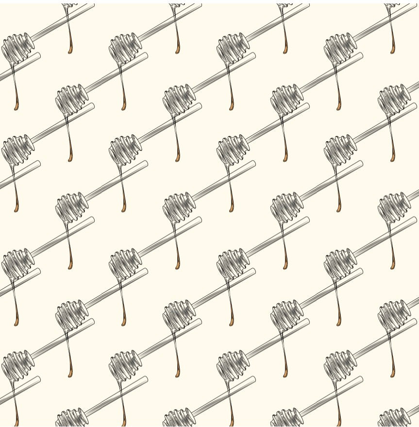 Honey Dippers - Charger - (SQUARE)