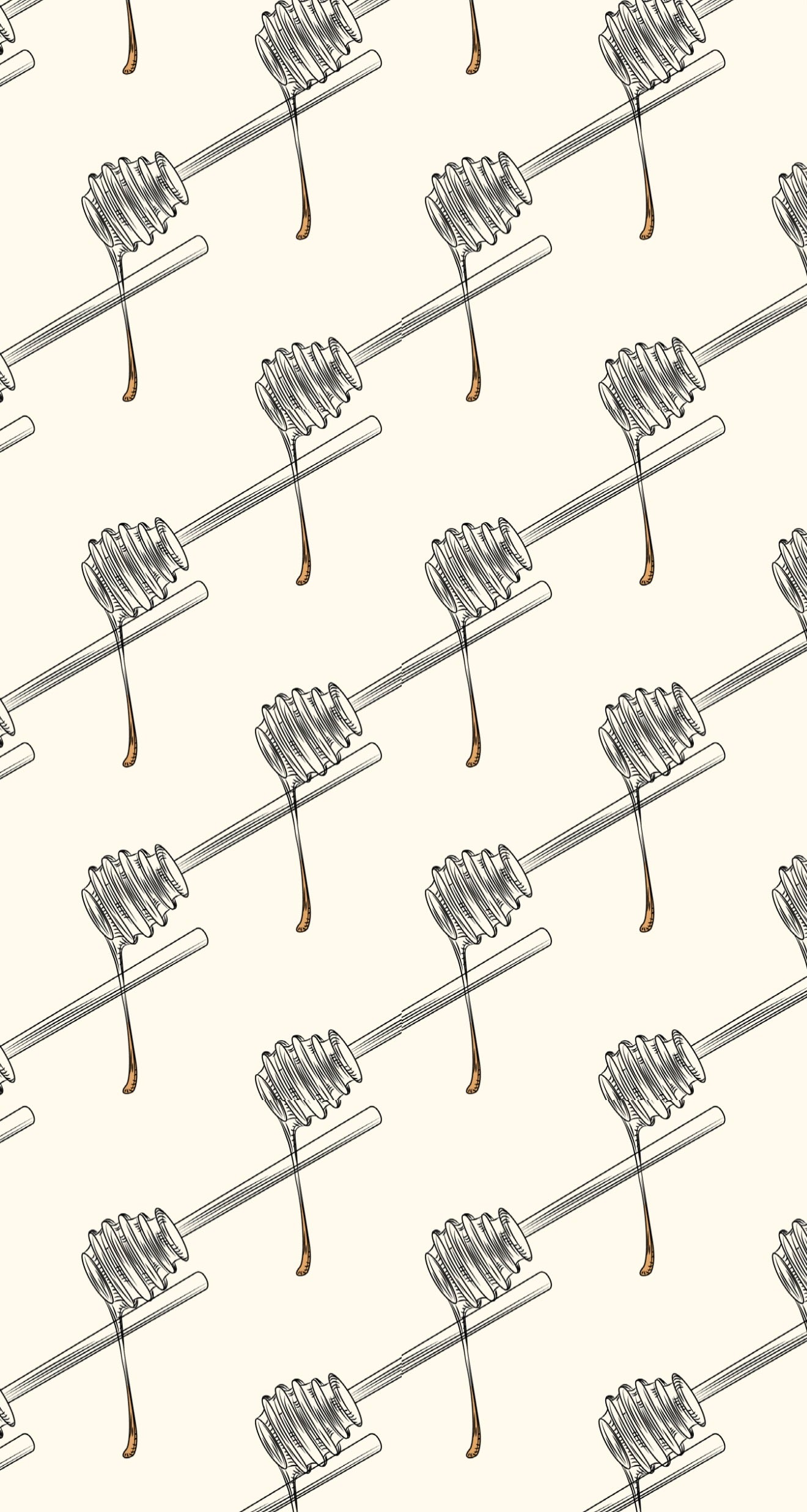 Honey Dippers - Printed Guest Towel