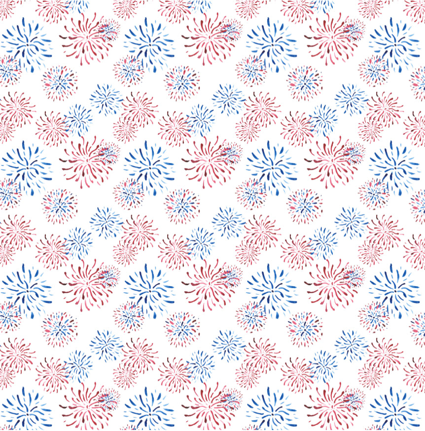 Fireworks - Charger - (SQUARE)