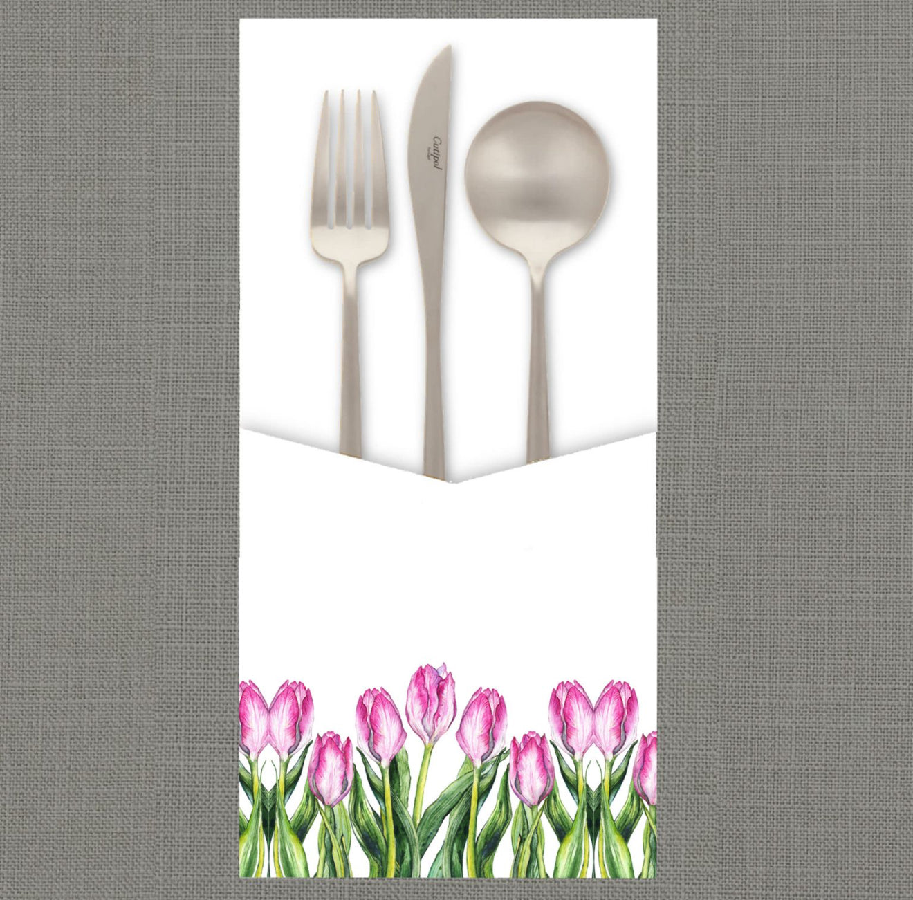 Field of Tulips Cutlery Pouch
