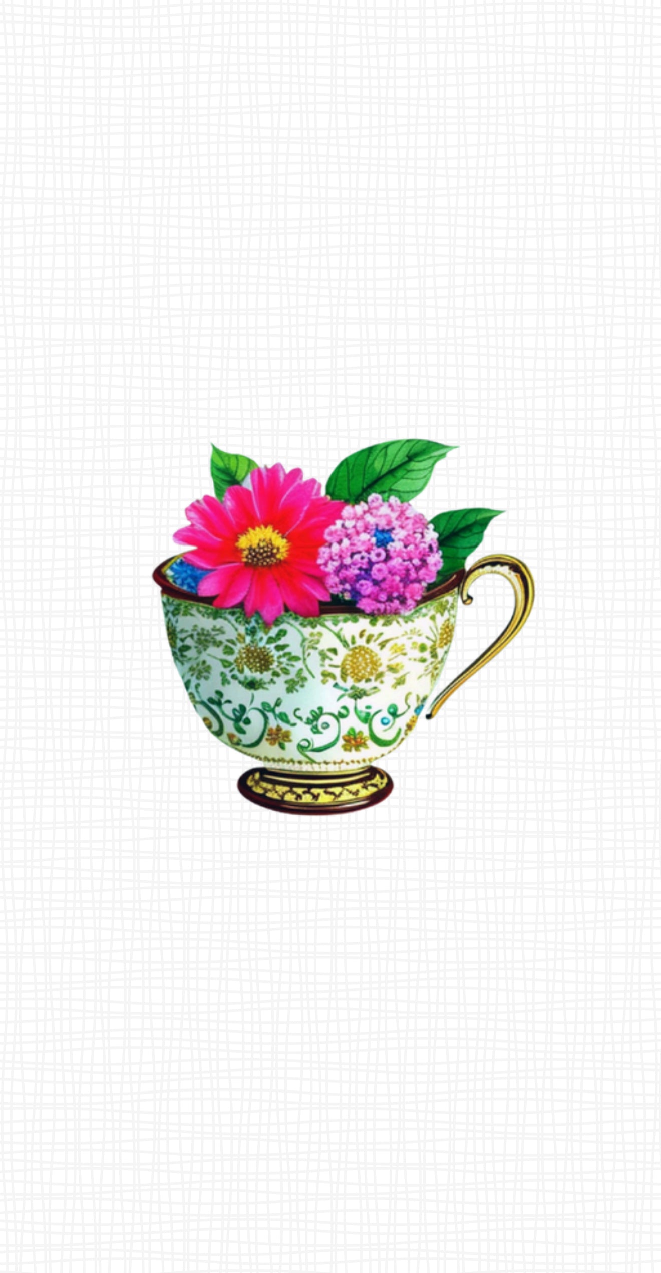 Tea Time - Printed Guest Towel