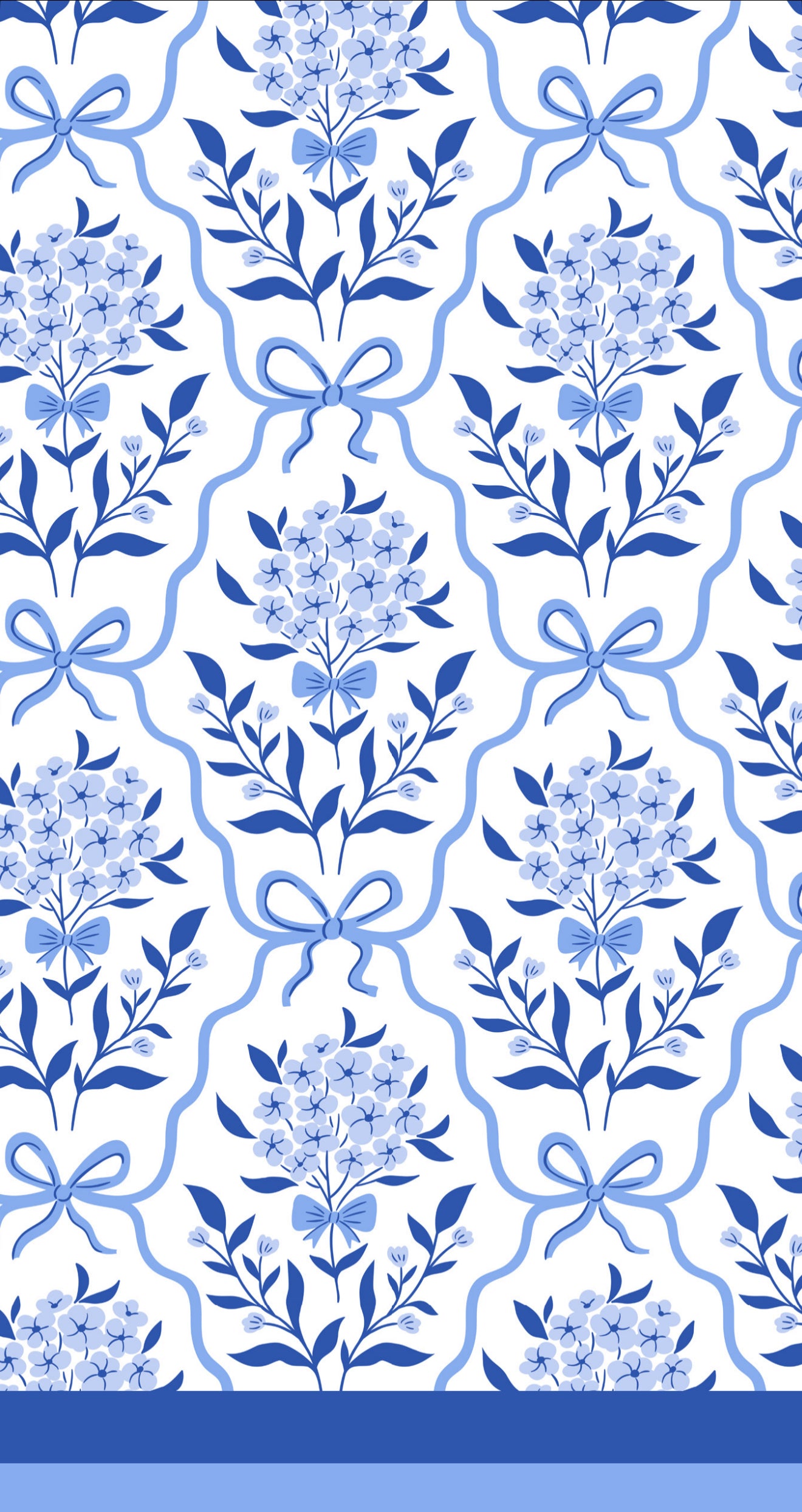 Cornflower Damask - Printed Guest Towel