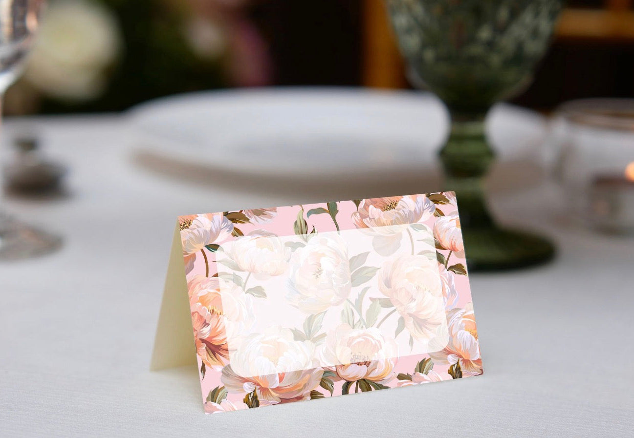 Sylvia's Garden Place Cards
