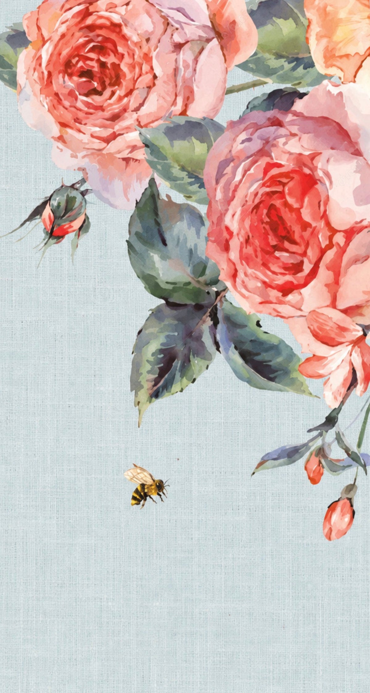 Trailing Bouquet - Printed Guest Towel
