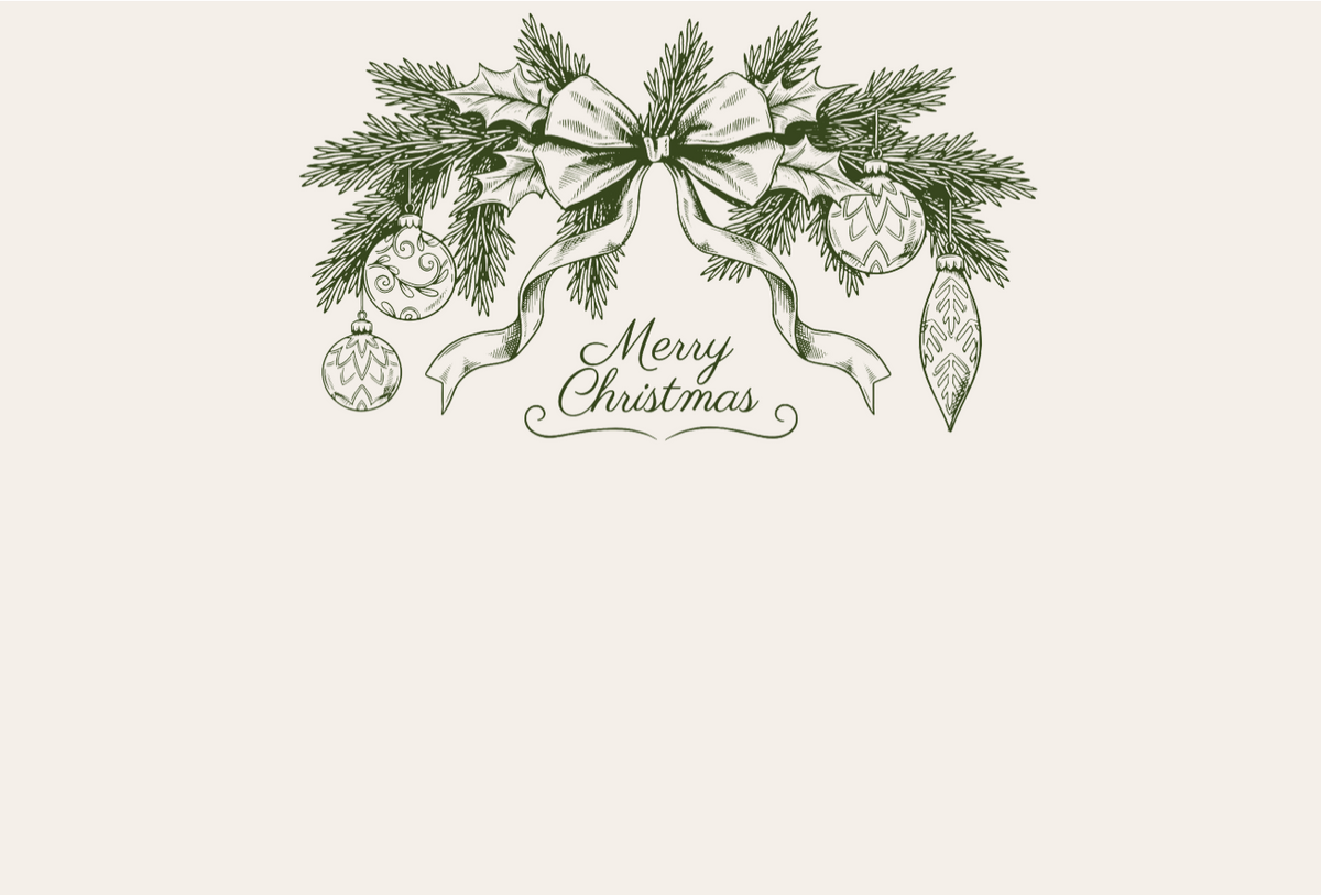Christmas Banner - Placemat