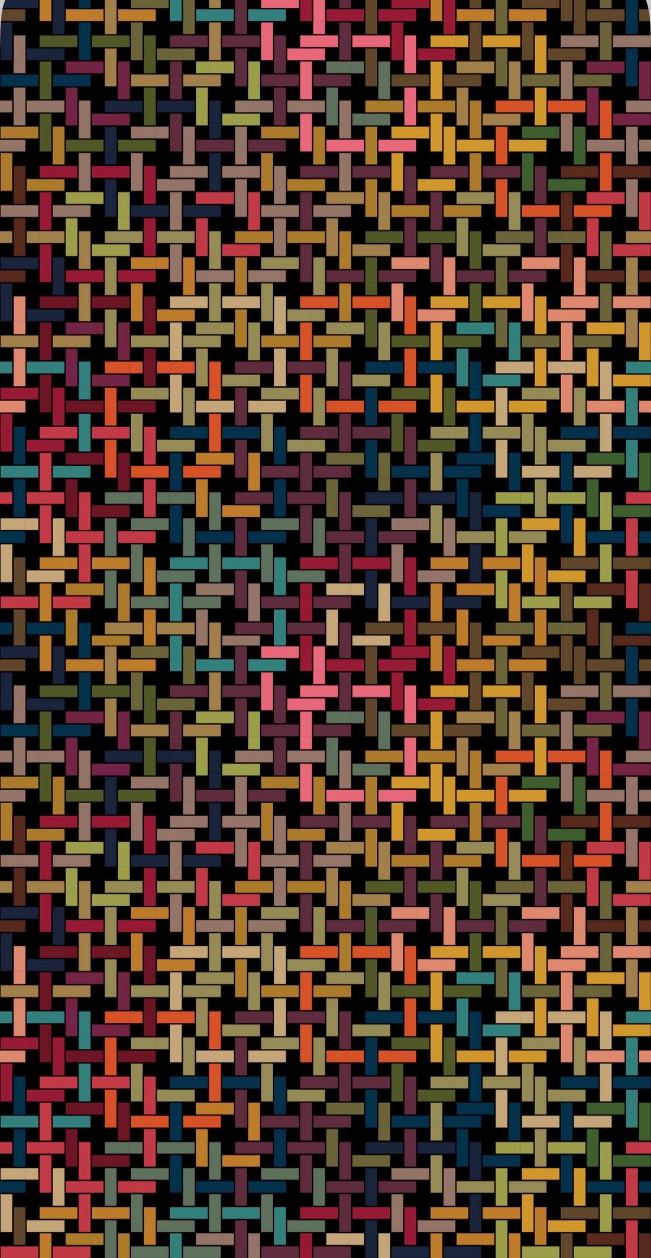 Rattan Rainbow - Printed Guest Towel