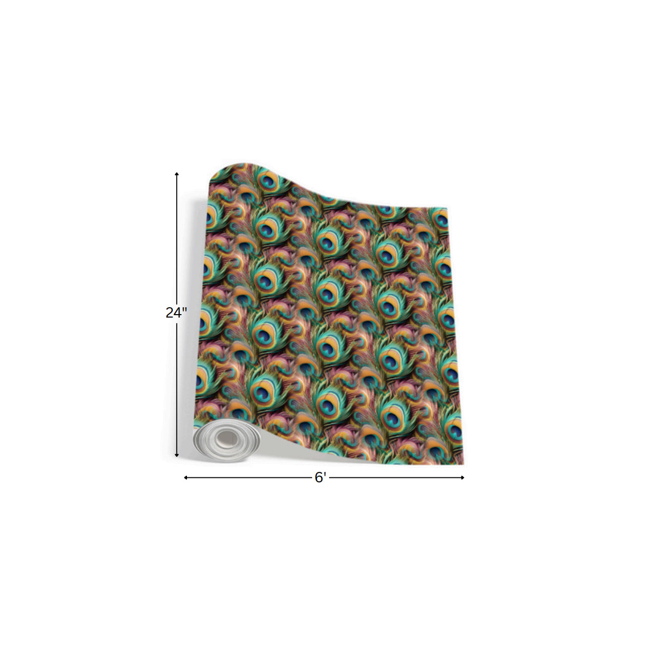 Bed of Feathers - Printed Wrapping Paper