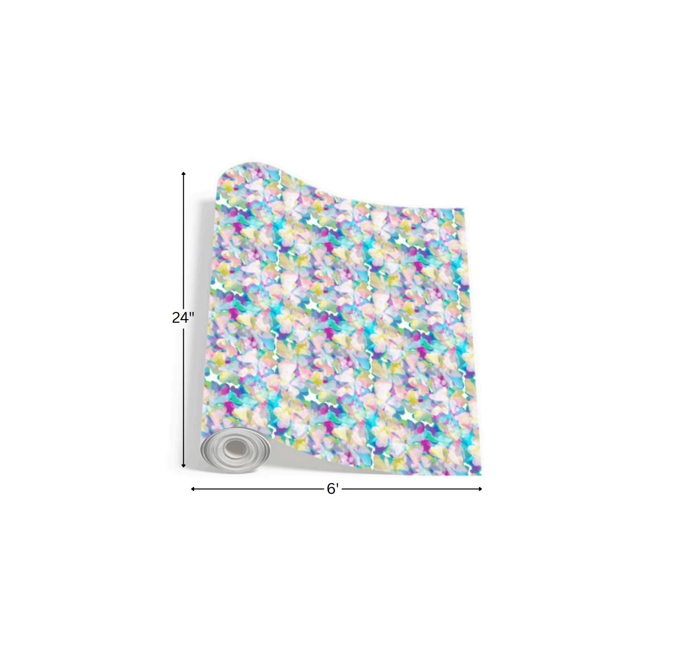 Abstract Flower - Printed Wrapping Paper