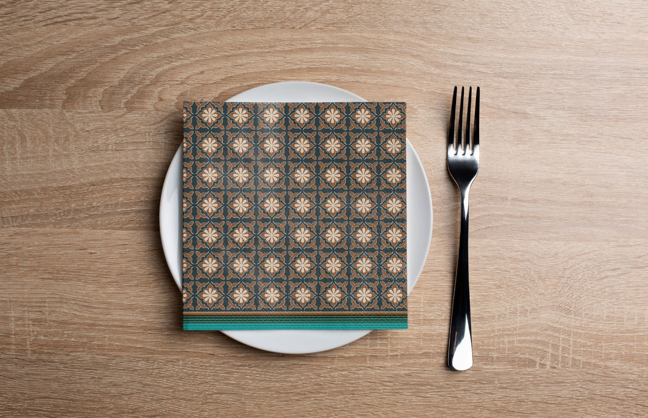 Medallion Cocktail Napkin