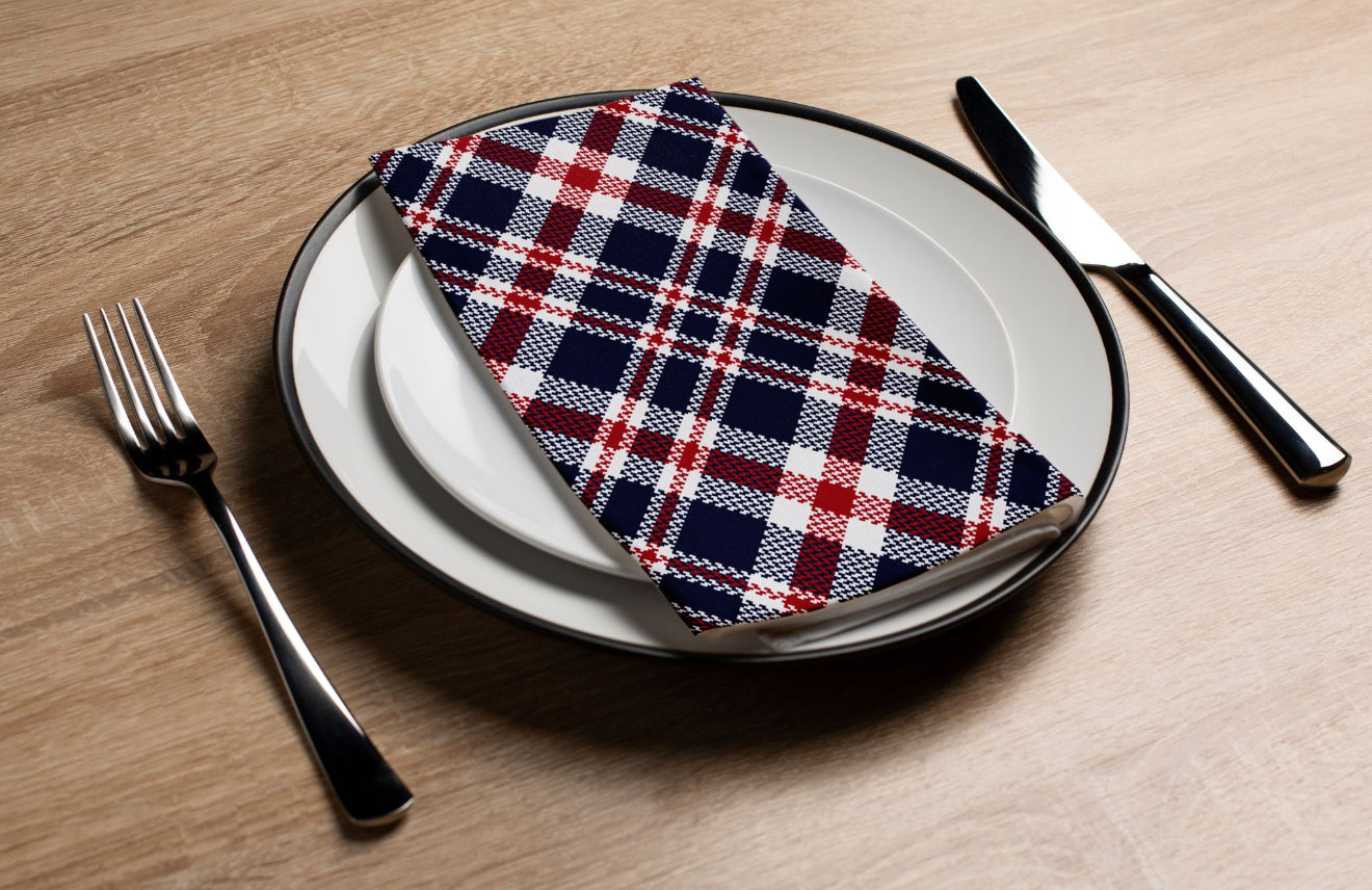 Tartan Tweed - Printed Guest Towel