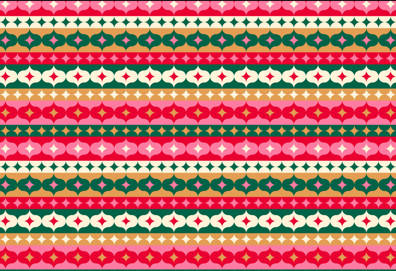 Retro Ornaments - Placemat